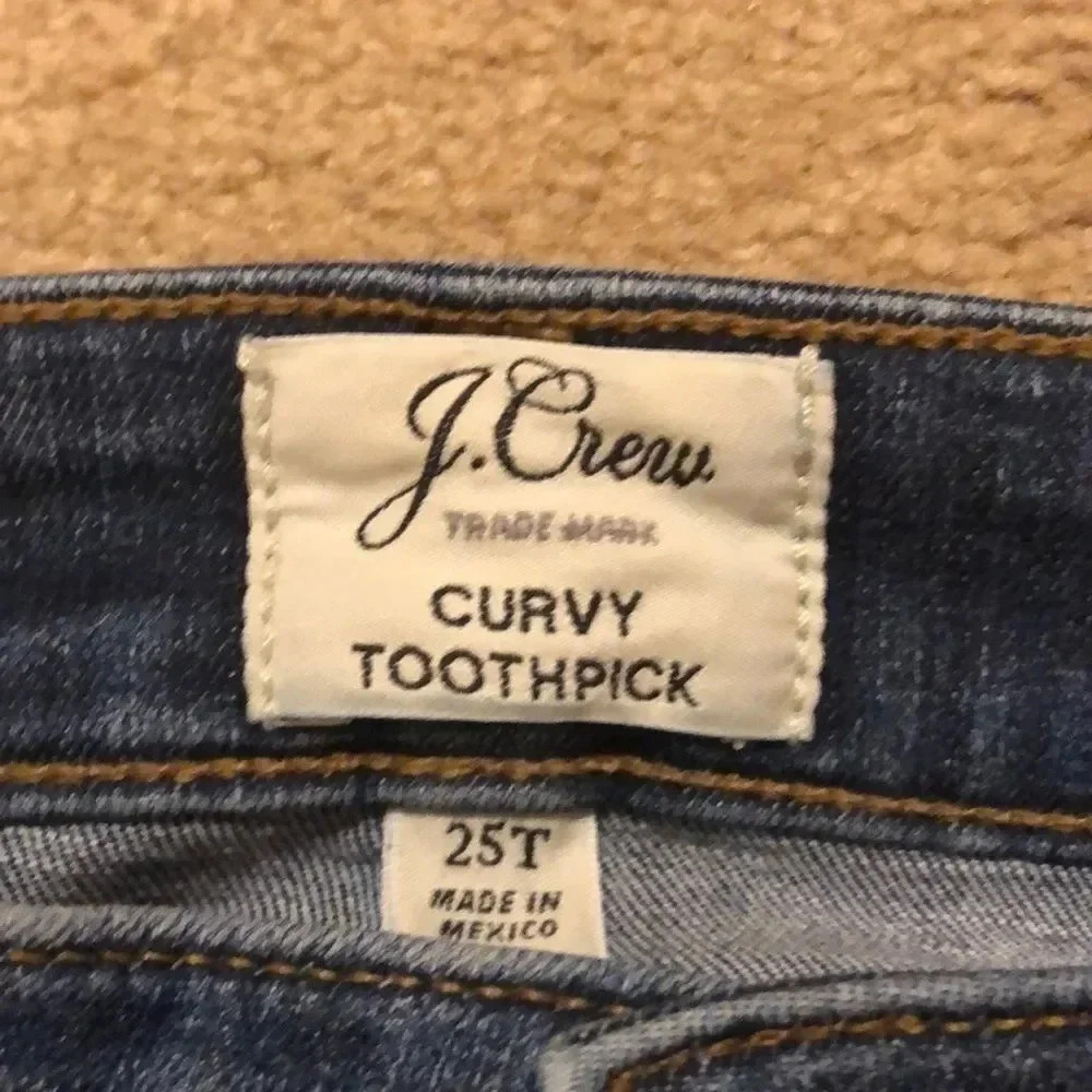 J Crew Curvy toothpick jeans - Picture 4 of 8